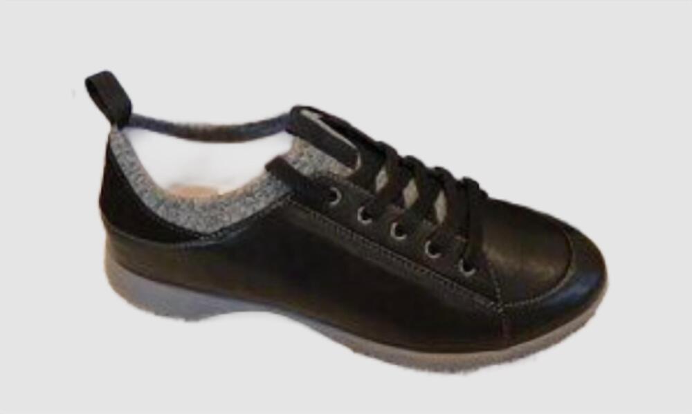 NEW SAVA women's haven shoe in black/grey